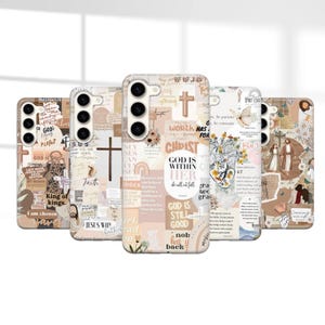 Bible Verses Phone Case Christian cover fit for Samsung S25 S24 S23 S22 S21 Plus Ultra FE S10 Galaxy Note 20 A15 A16 A55 A56 A14 A25 A24