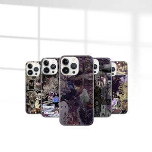 Whimsigoth Phone Case Gothic Aesthetic Collage for iPhone 17 Pro Max, 16e, 15, 14, 12 & Samsung S25 Ultra, S24 FE, A56, Pixel 10 XL, 9a, 8