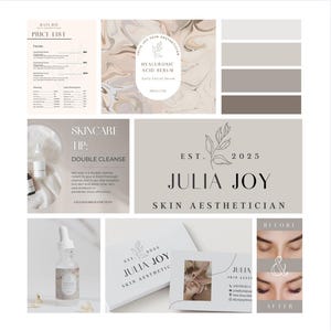 DELUXE Custom Branding Kit - Business Logo - Brand Mood Board - Social Media Posts - Graphic Design