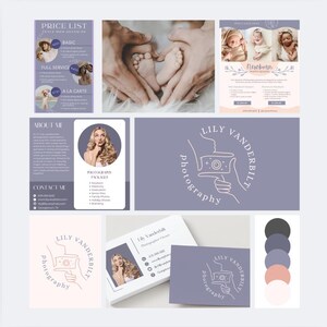 DELUXE Custom Branding Kit - Business Logo - Brand Mood Board - Social Media Posts - Graphic Design
