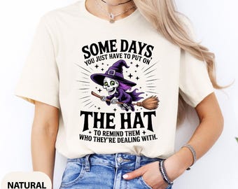 Funny Witch T-Shirt: Spooky Season Graphic Tee