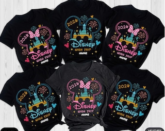 Wish Disney Trip 2026 Shirts, Disney Family Shirt, Magic Kingdom T-shirt, Mickey Mouse Sweatshirt, Disney Wish Trip Tees, Disney 2026 Shirts