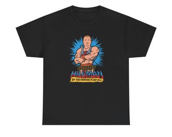Bobby Hill-Man: Propane-Powered Parody, 80s Cartoon Crossover MashupFunny Graphic Tee, Unisex Cotton Shirt, Humor Gift, Casual Meme Top