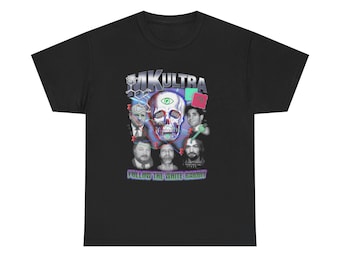 Fractured Minds: MK-Ultra Exposed, Conspiracy Graphic Art of Psychological ManipulationFunny Graphic Tee, Unisex Cotton Shirt, Humor Gift