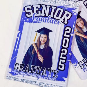 Personalized Graduation Chip Bags: Custom 2025 Party Favors