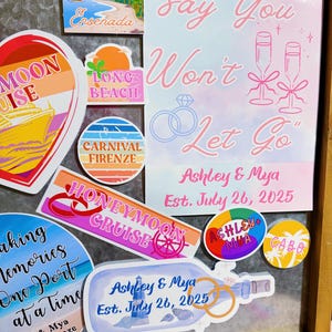 Custom Cruise Door Magnetic Sign: Personalized Vacation Decor