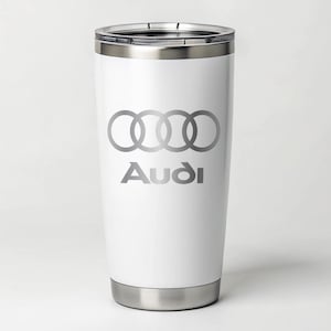 Tazza Termica In Acciaio Inox Ufficiale Audi – Design Elegante E Colore Accattivante