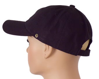 Baseball Cap-Your choice Black, Pink, Red, or White Women's Baseball Cap-Baseball Caps for Women-Baseball Mom's Cap