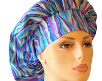 Bouffant Scrub Hat-Barb Icons-Scrub Caps-Surgical Cap-Medical Scrub Hat-Nurse-Veterinarian-Chemo-Dental- Barb Fabric Scrub Hats