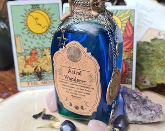 Astral Wanderer Decorative Potion, Fantasy Prop, Roleplay, Apothecary, Potion Bottle
