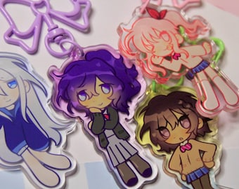 Nightcord at 25:00 KEYCHAINS! - PJSK - Ena, Mafuyu, Mizuki, Kanade!