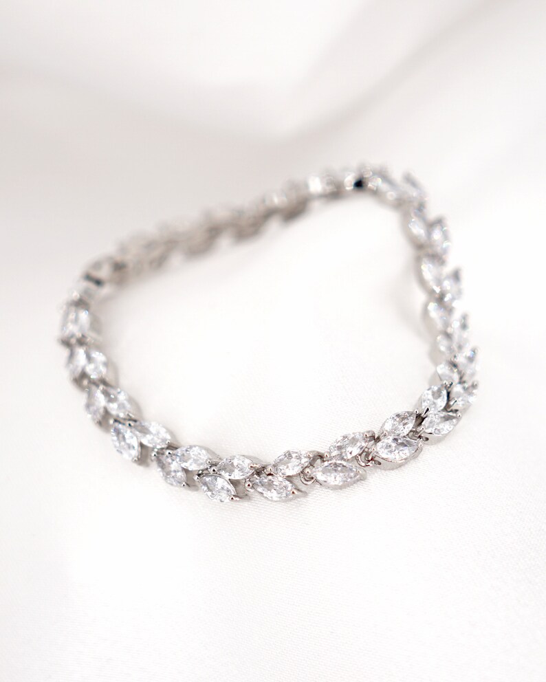 Olive leaf climber earrings Clearance