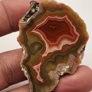 Laguna Achat, Specimen Grade, poliert