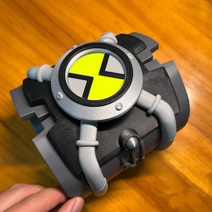 Custodia originale per smartwatch Omnitrix Ben 10 - Design pop-up / Compatibile con Samsung Galaxy Watch S4/W3/W4C