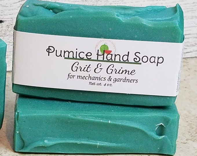 Grit & Grime Pumice Hand Soap Perfect For Mechanics and Gardners