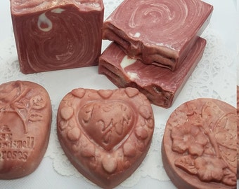 Black Raspberry Vanilla Soap, Artisan Soap, Tallow Soap, Almond Milk Soap, Decorative Soap, Gifts