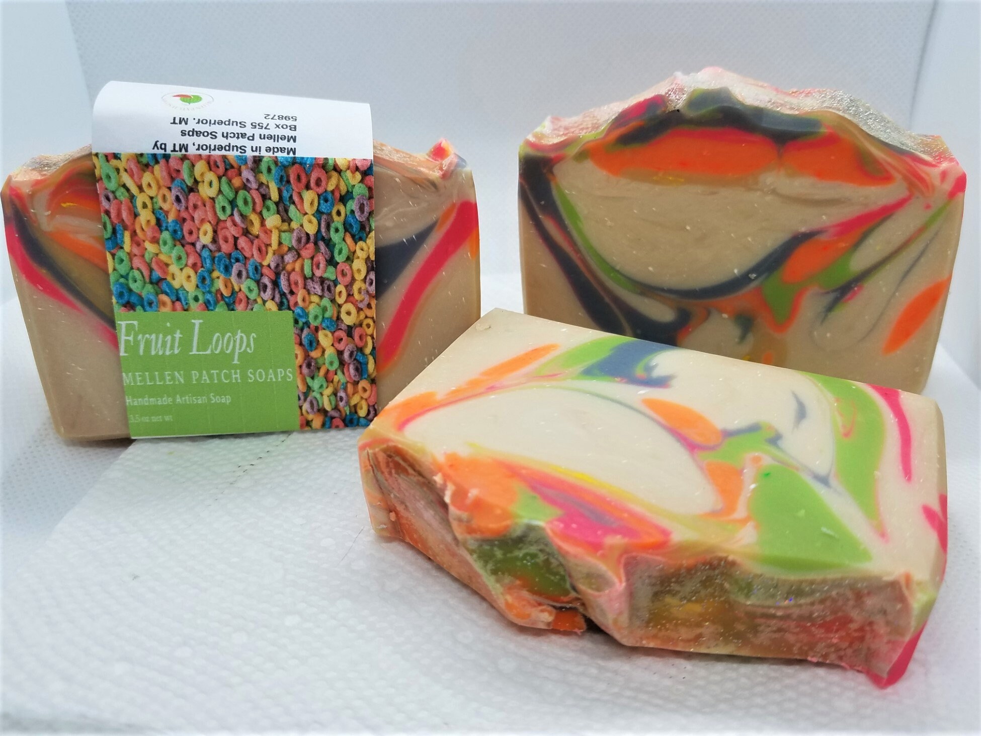Fruit Loop Scented Handmade Artisan Soap