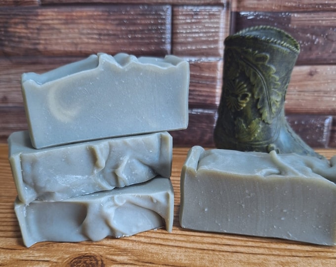All Natural Pine Tar Soap, Sensitive Skin, Itchy Skin, Problem Skin