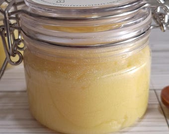 Handmade Sugar Scrub – Exfoliating Body Polish, Sunflower & Coconut Oil