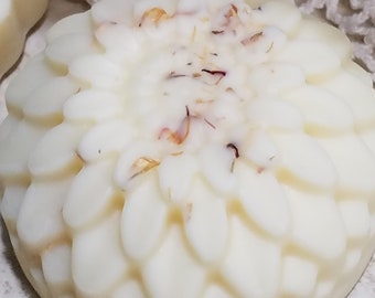 Calendula Citrus Solid Lotion Bar: All Natural Essential Oils (3 oz)