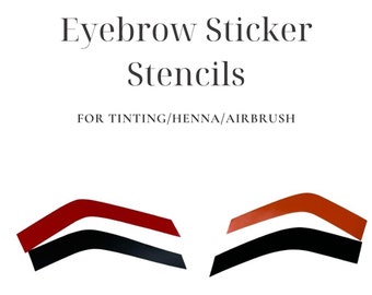 Eyebrow tint, “NO WIPE OFF” tint gel, eyebrow tint kit