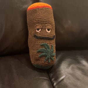 Crochet stoned blunt | Crochet blunt plushie | Blunt plush | Blunt