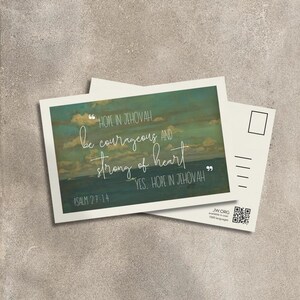 Postal de escritura de cartas de los testigos de Jehová - 4" x 6", plantilla editable, plantilla de Canva, tarjeta de escritura de los testigos de Jehová
