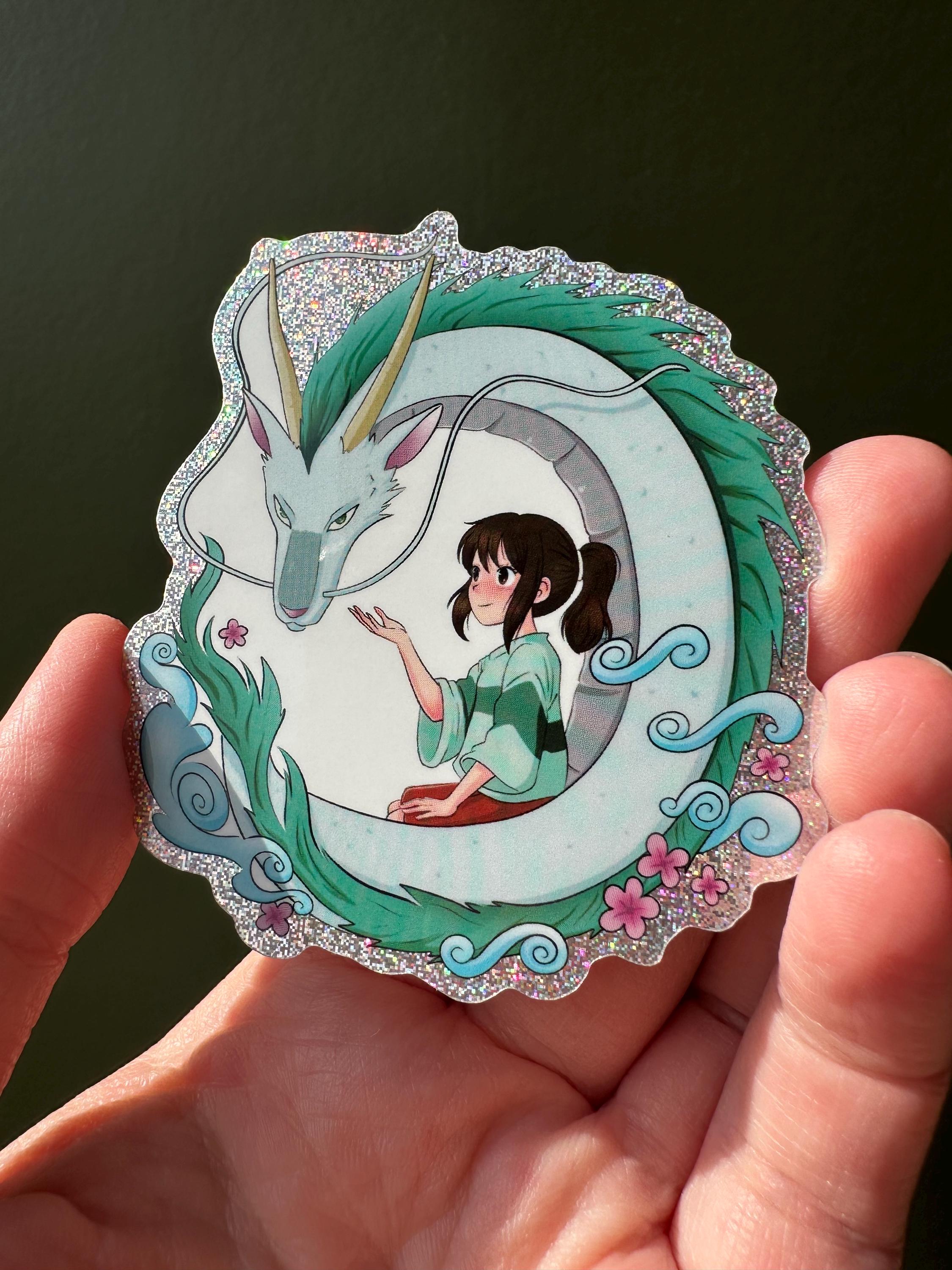 Spirited Away Chihiro & Haku Sticker - Etsy