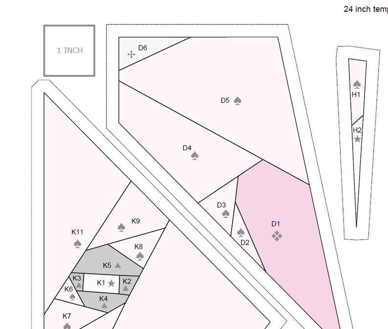 Two Headed Pattern Two Headed Calf FPP Quilt Pattern (PDF Download) - Etsy
