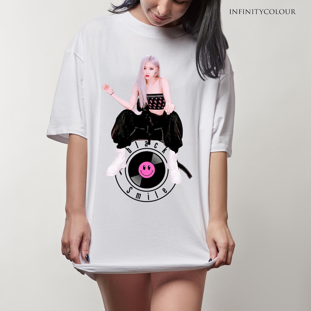 Rose Shirt, Blackpink Shirt, Apt Rose, Girlfriend Gift, Gift for
