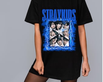 Limited Stray Kids Vintage Unisex Shirt, Stray Kids Shirt, Kpop Straykids Gift, Tshirt Straykids, Gift For Her, Retro Stray Kids Shirt, Kpop