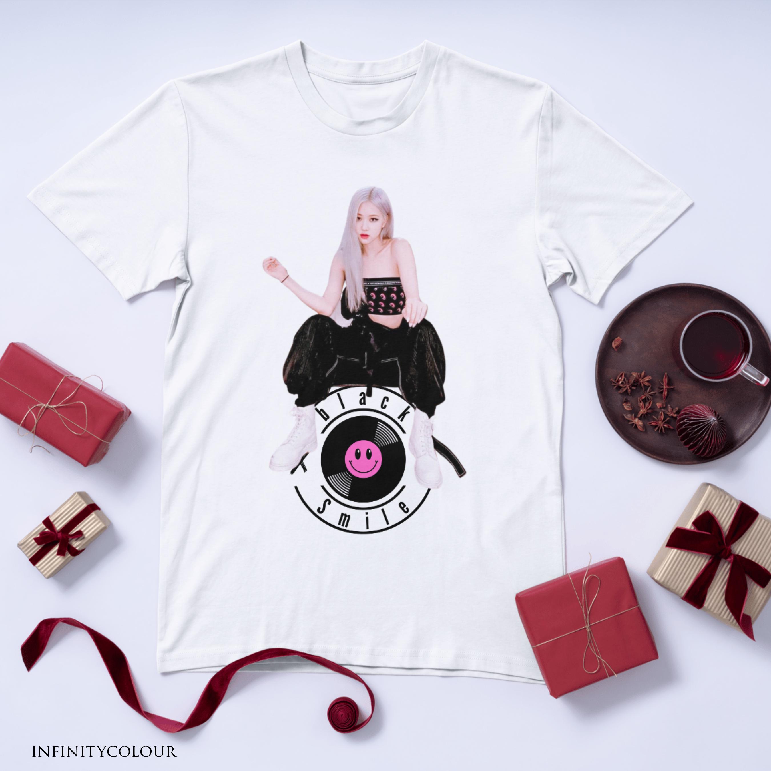 Rose Shirt, Blackpink Shirt, Apt Rose, Girlfriend Gift, Gift for