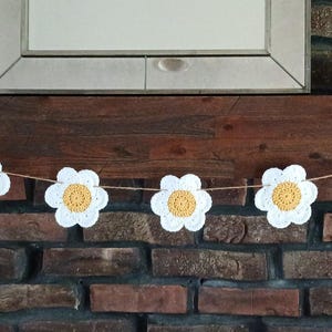 Crochet Flower Garland