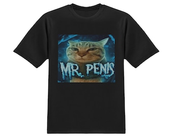 Mr. Pens Cat Meme T-Shirt