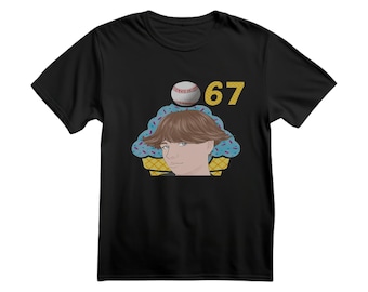 6'7" Meme Baseball T-Shirt: Funny TikTok Gift