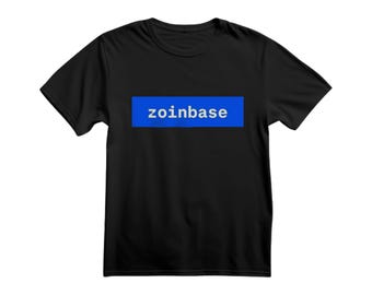 Zoinbase Meme T-Shirt, TikTok Crypto Apparel