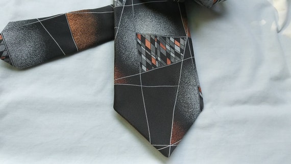 1970s Mens Wide Necktie Disco Necktie Vintage 197… - image 5