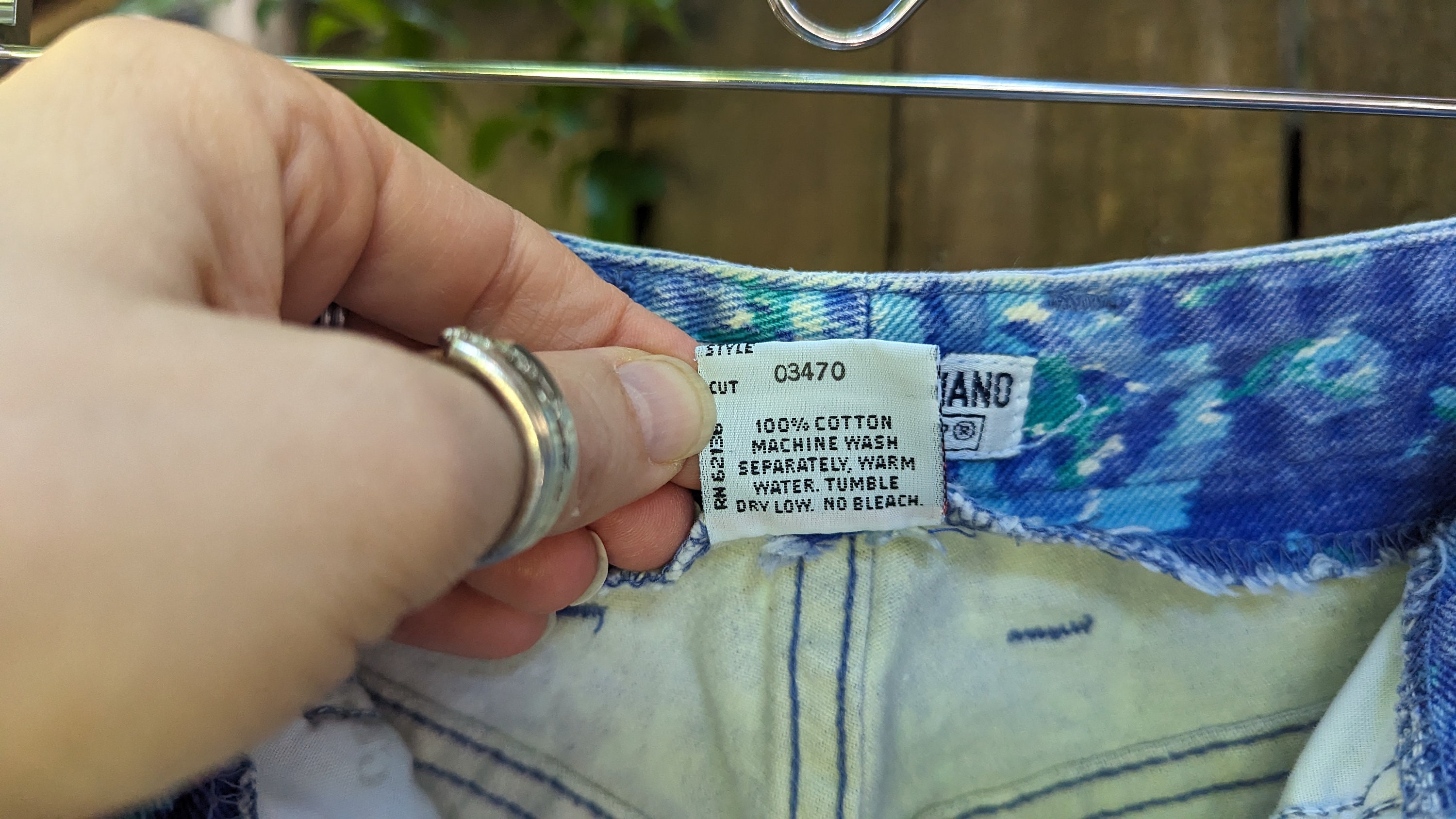 1980s GUESS Leopard Print Jeans | x-small/small main image 0