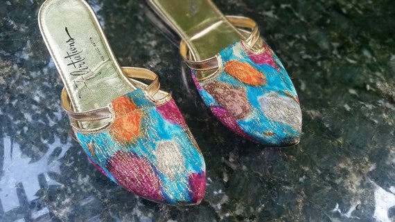 Vintage Genie Slippers 1960s Genie Slippers Harem