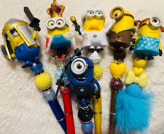 Minions inspired pens