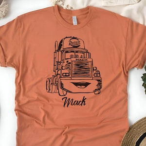 Disney Cars Movie T-Shirt, Cars Mack Truck T-Shirt, Disneyland Trip T-Shirt, Funny kids T-shirts, Youth T-shirts - Disney Cars T-Shirt