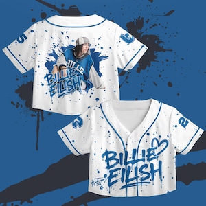 Be Custom Jersey Game Tee ビリーアイリッシュ Billie Eilish BE Custom Jersey Game Tee