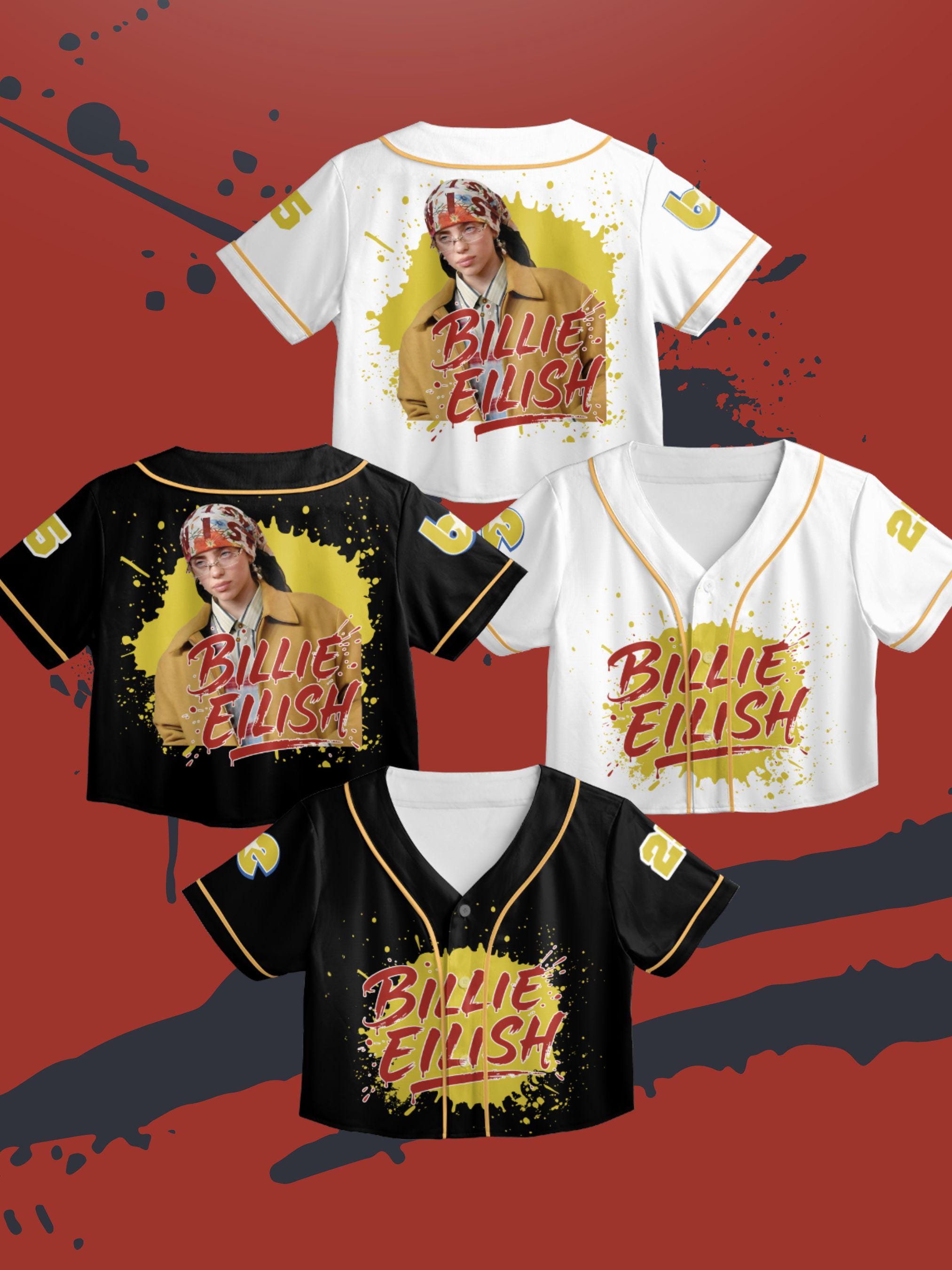Billie Eilish Custom Jersey - Etsy