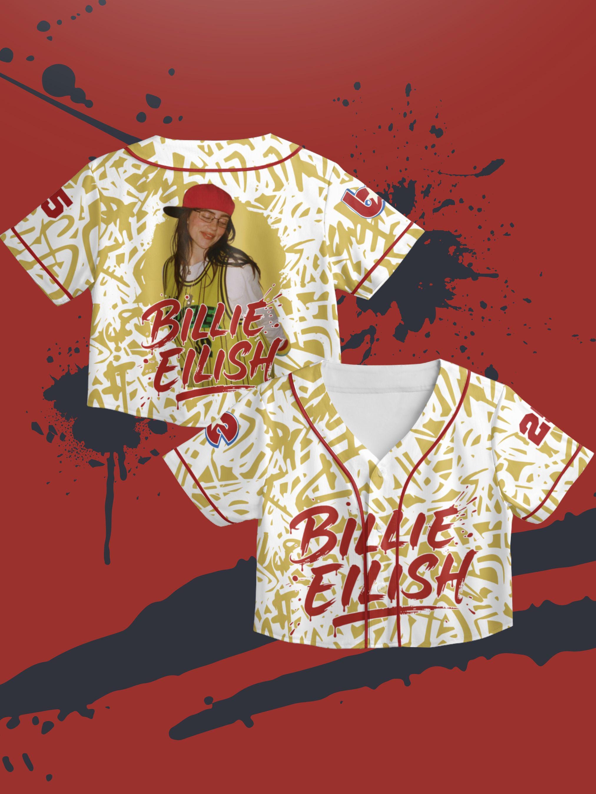Billie Eilish Jersey - Etsy