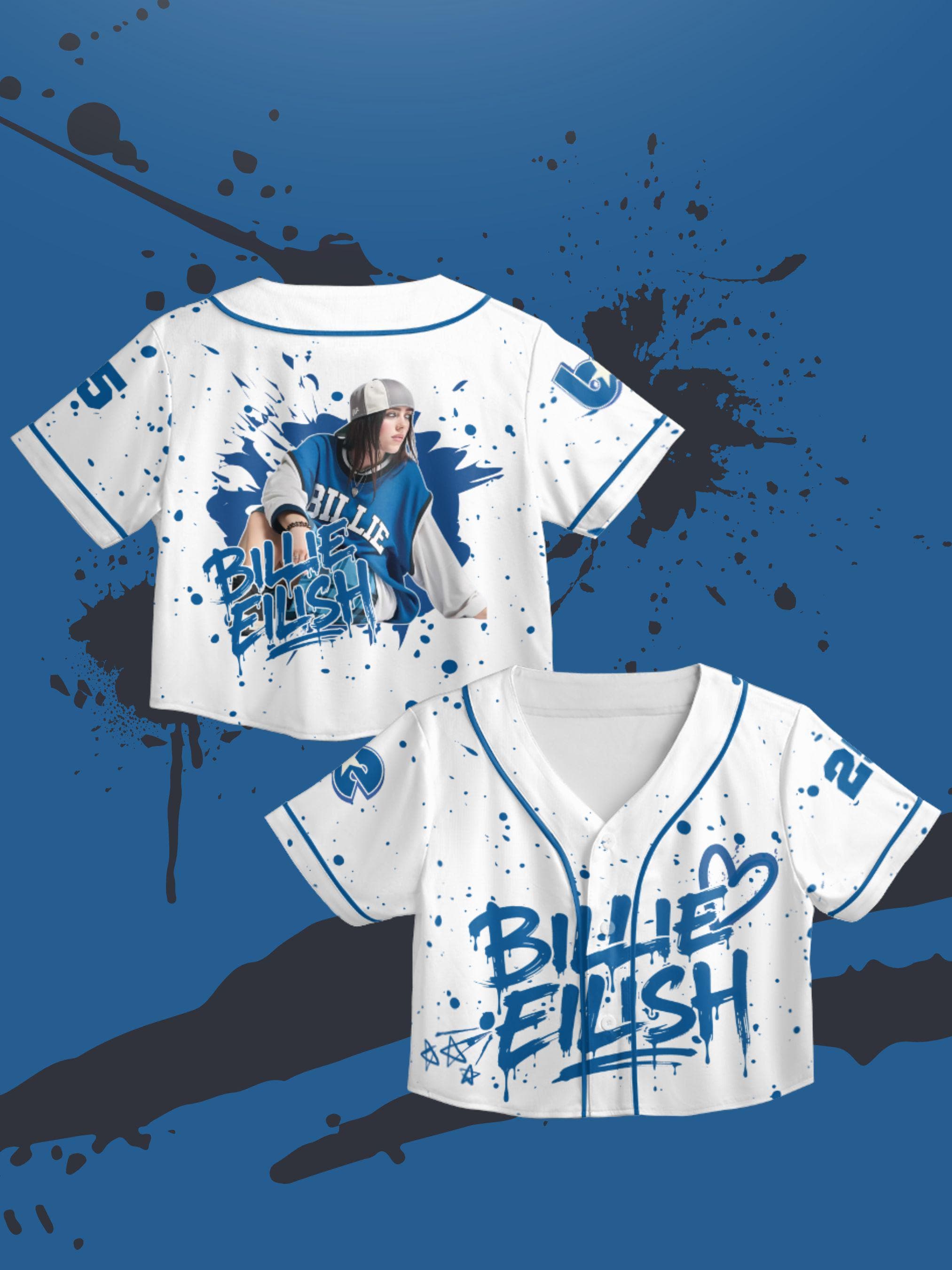 BE Custom Jersey Game Tee ビリーアイリッシュ Tシャツ BE Custom Jersey Game Tee ビリーアイリッシュTシャツM Jersey