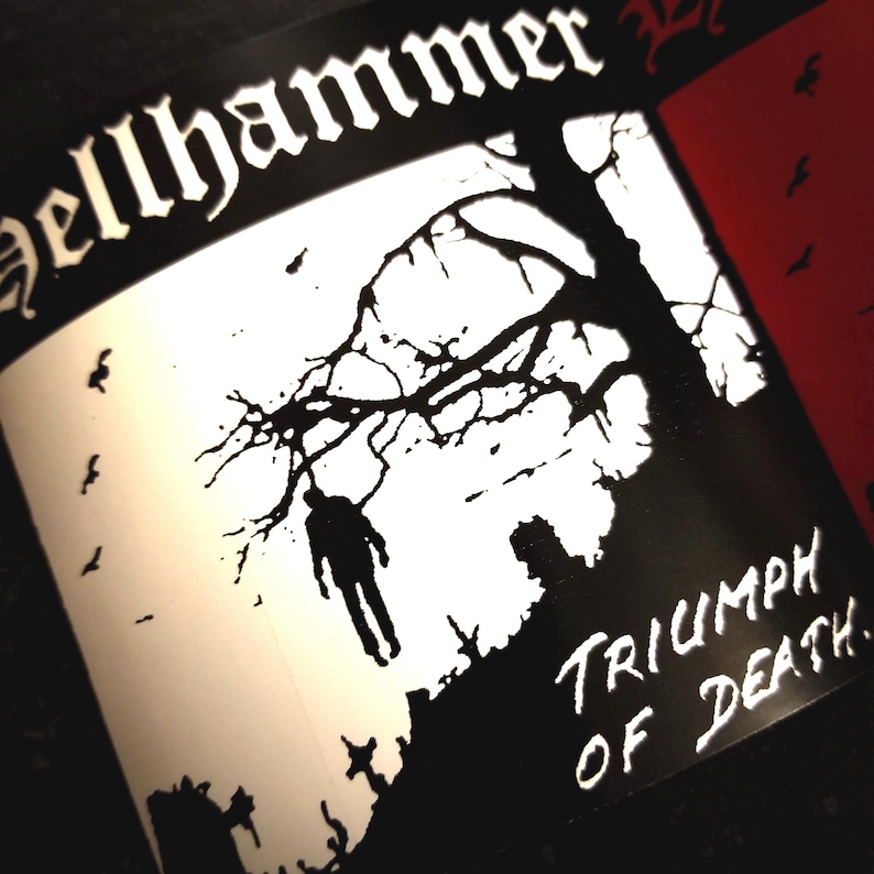 Hellhammer Icon HELLHAMMER Sticker 4 X 4