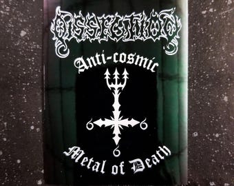 DISSECTION Sticker4 x 3" [Weatherproof Vinyl Bumper Decal] [OG Black Metal Band Logo Death DSBM Celtic Frost Dawn Bathory Emperor Carcass]