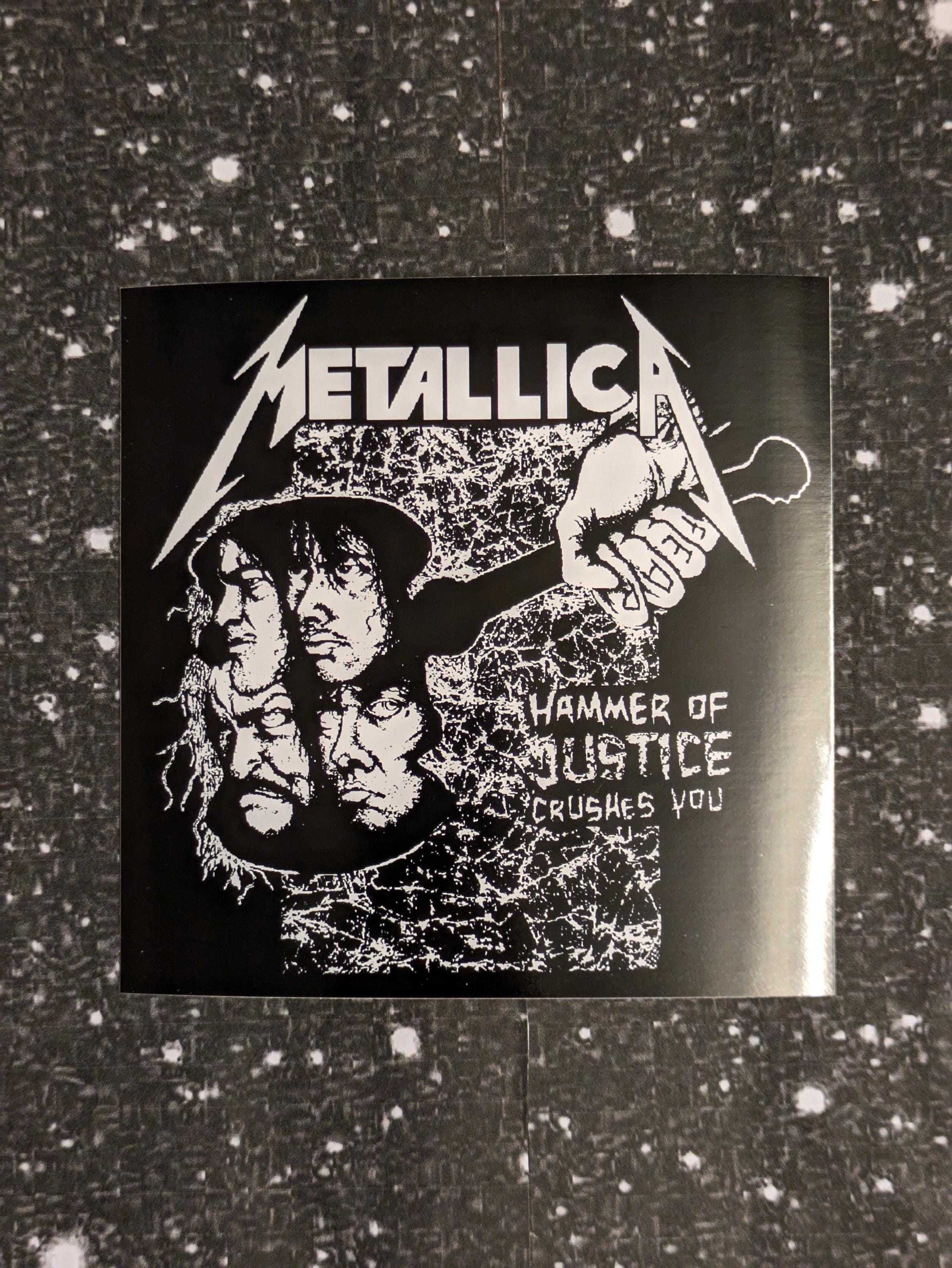 Metallica Justice - Etsy