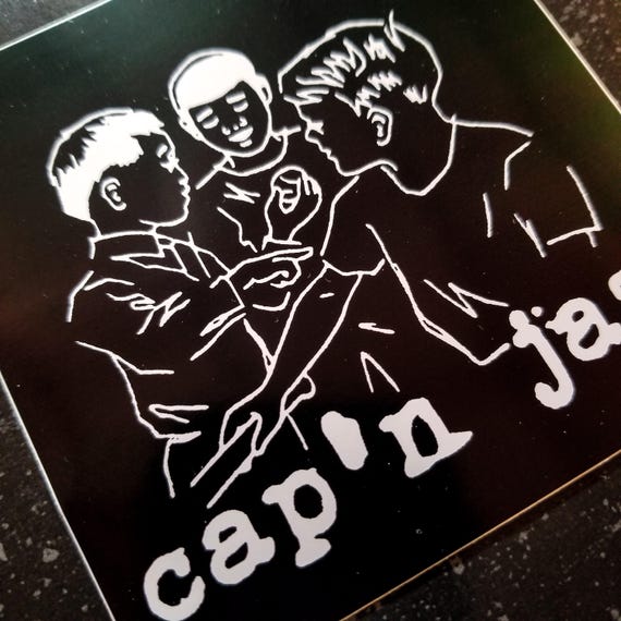 CAP'N JAZZ Sticker 4 X 4