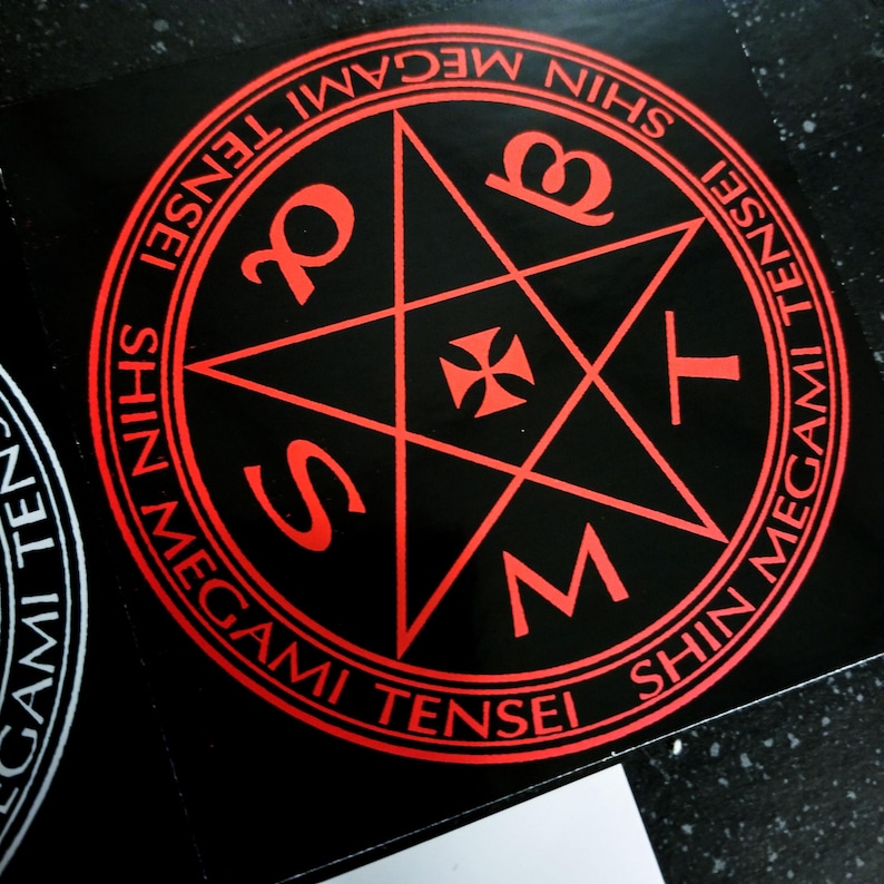 Smt Stickers SHIN MEGAMI TENSEI Sticker Sigil 4 X 4